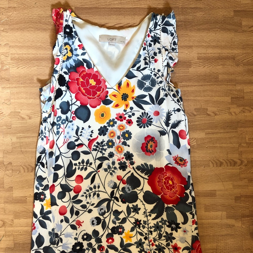 Loft Floral Dress